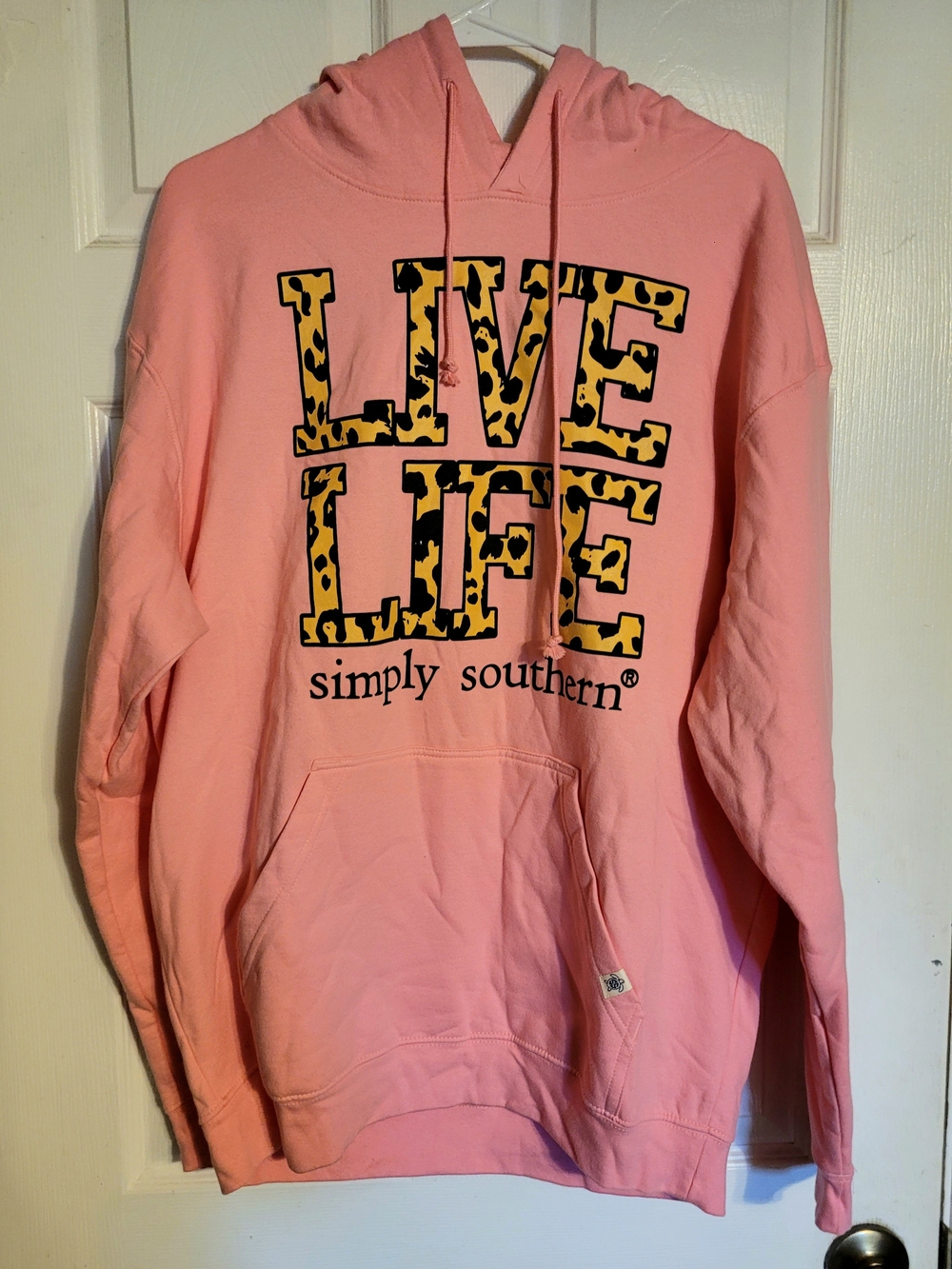 Simply Southern Pink "Live Life" Hoodie